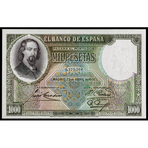 1000 pesetas. (Ed. 362)